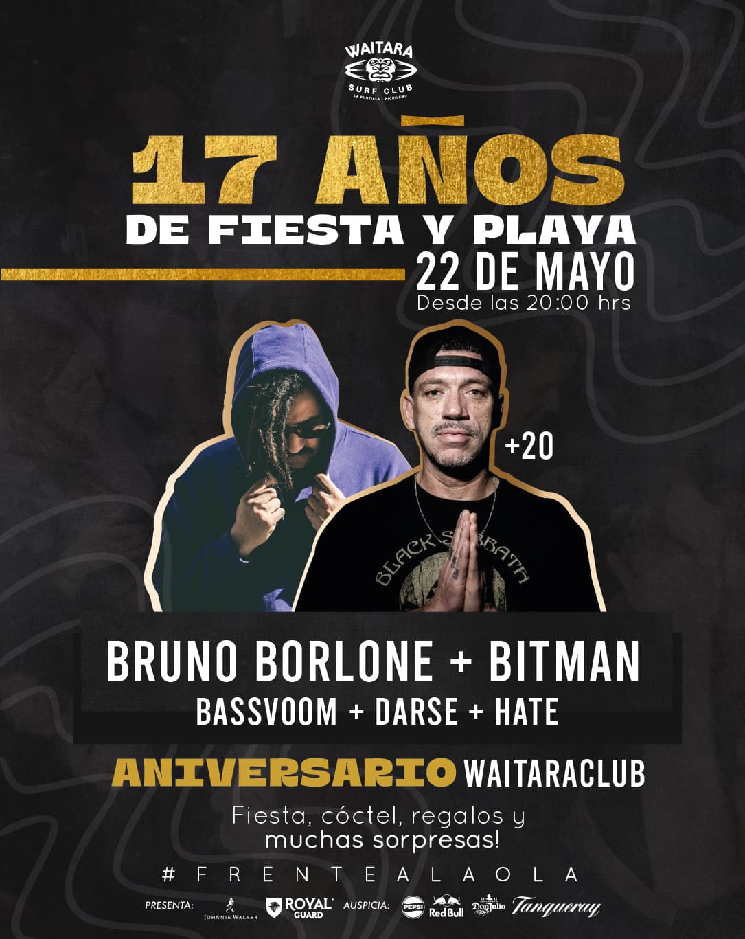 17 años de fiesta y playa  image}